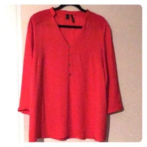 Red Orange XL Top